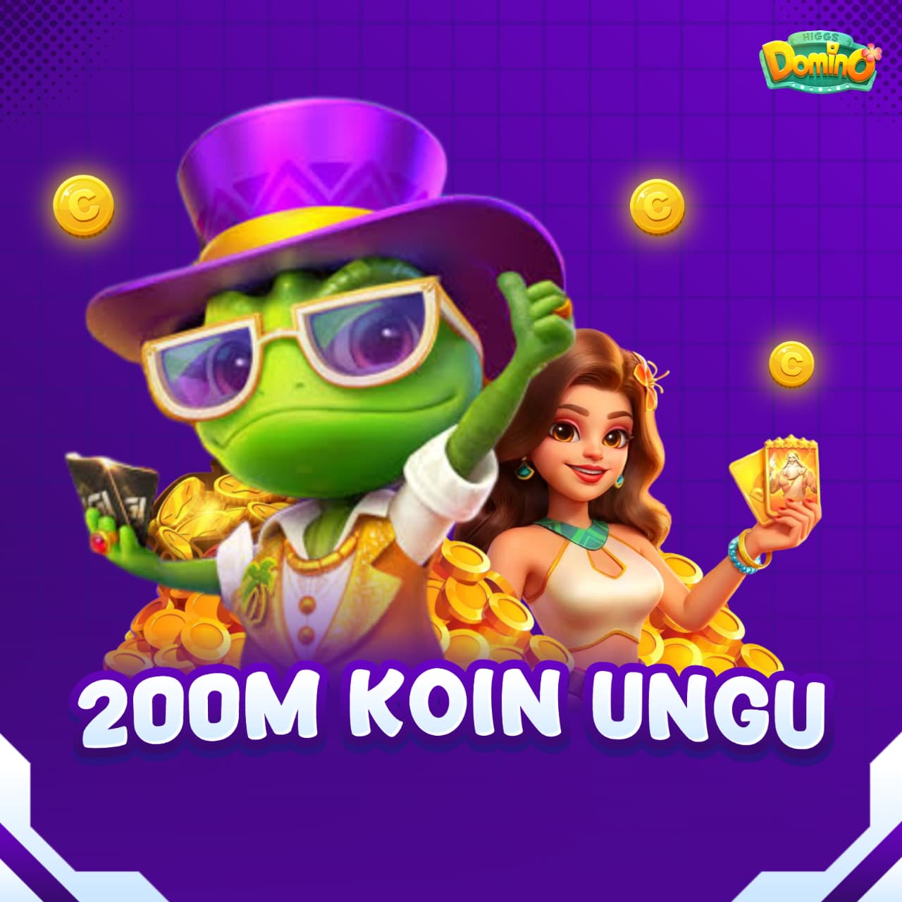 200M Koin Ungu