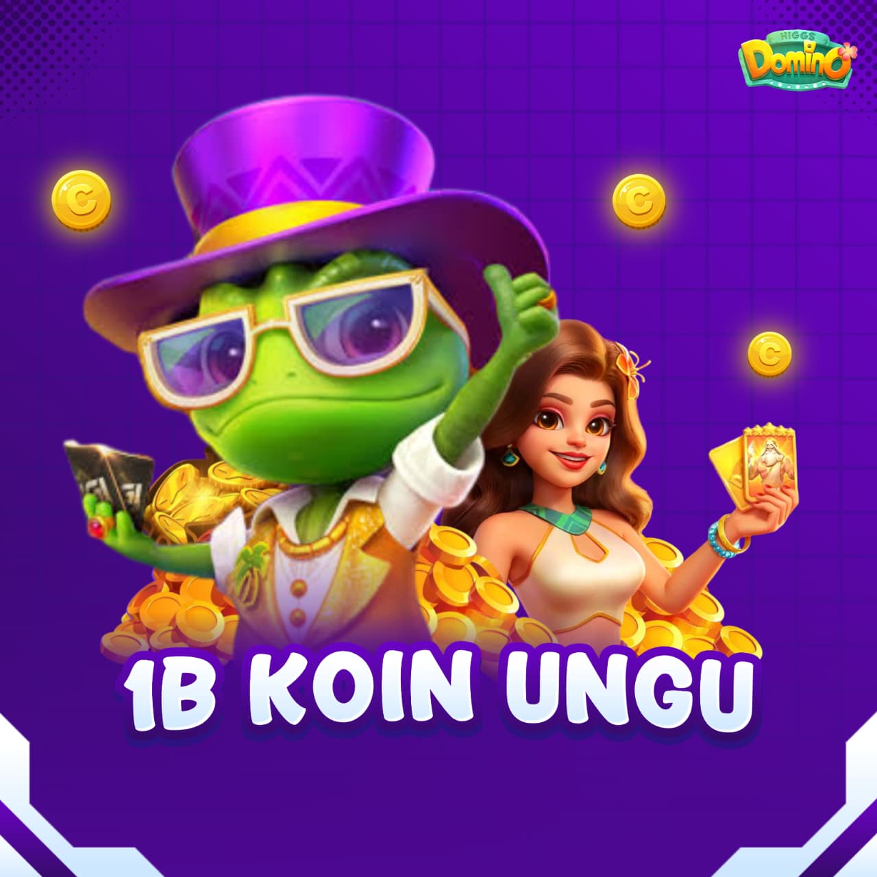 1B Koin Ungu