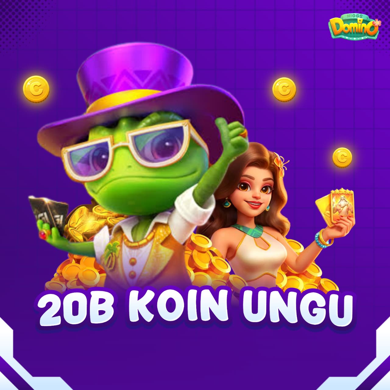 20B Koin Ungu